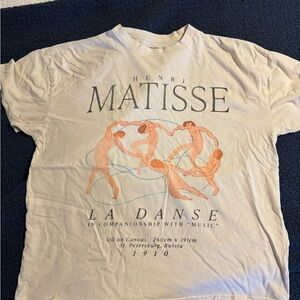 Abercrombie & Fitch Matisse Cream Graphic Tee